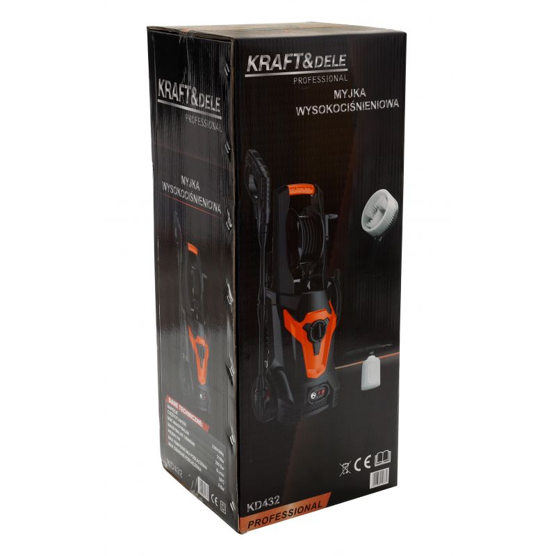 BLACK-is-BACK *BuzZ* Aparat de spalat cu presiune Kraft&Dele KD432, 2100W, 6L/min, Accesorii incluse