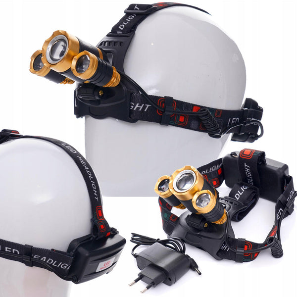 *OFERTELE-IEPURASULUI* Lanterna LED pentru cap Kraft&Dele KD1246, raza de actiune 500m