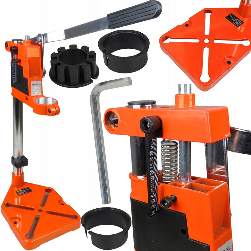 *OFERTELE-IEPURASULUI* Stativ de gaurire de banc pentru bormasina Kraft&Dele KD517, 400mm, corp din aluminiu