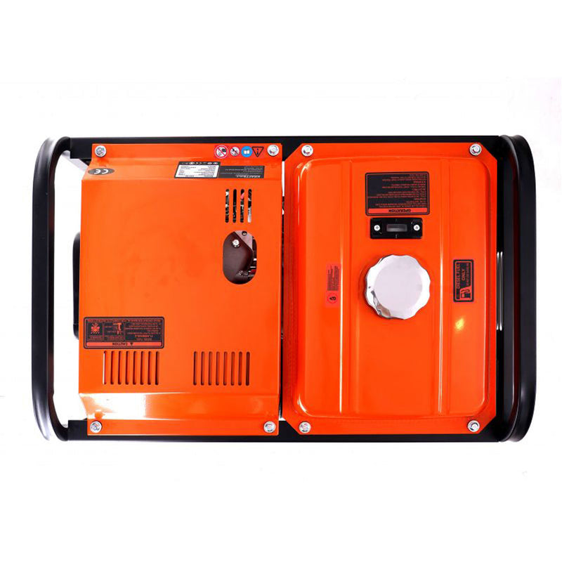 *OFERTELE-IEPURASULUI* Generator curent diesel Kraft&Dele KD168, 230V, stabilizator tensiune (AVR), roti transport si pornire la cheie