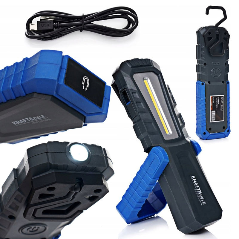 Lampa multifunctionala reincarcabila Kraft&Dele KD1263, 420Lm, acumulator 4400mAh, pentru ateliere, camping etc