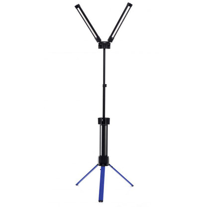 *OFERTE-DE-VARA* Lampa multifunctionala reincarcabila Kraft&Dele KD1266, 2 proiectoare LED, 10000Lm, acumulator 4000mAh, 6 moduri, 2 culori, cu trepied , pentru ateliere, camping, constructii etc