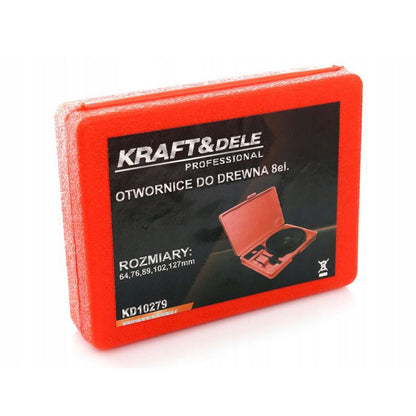 *OFERTE-DE-VARA* Set carote pentru Gips si Lemn Kraft&Dele KD10279, 64-127mm