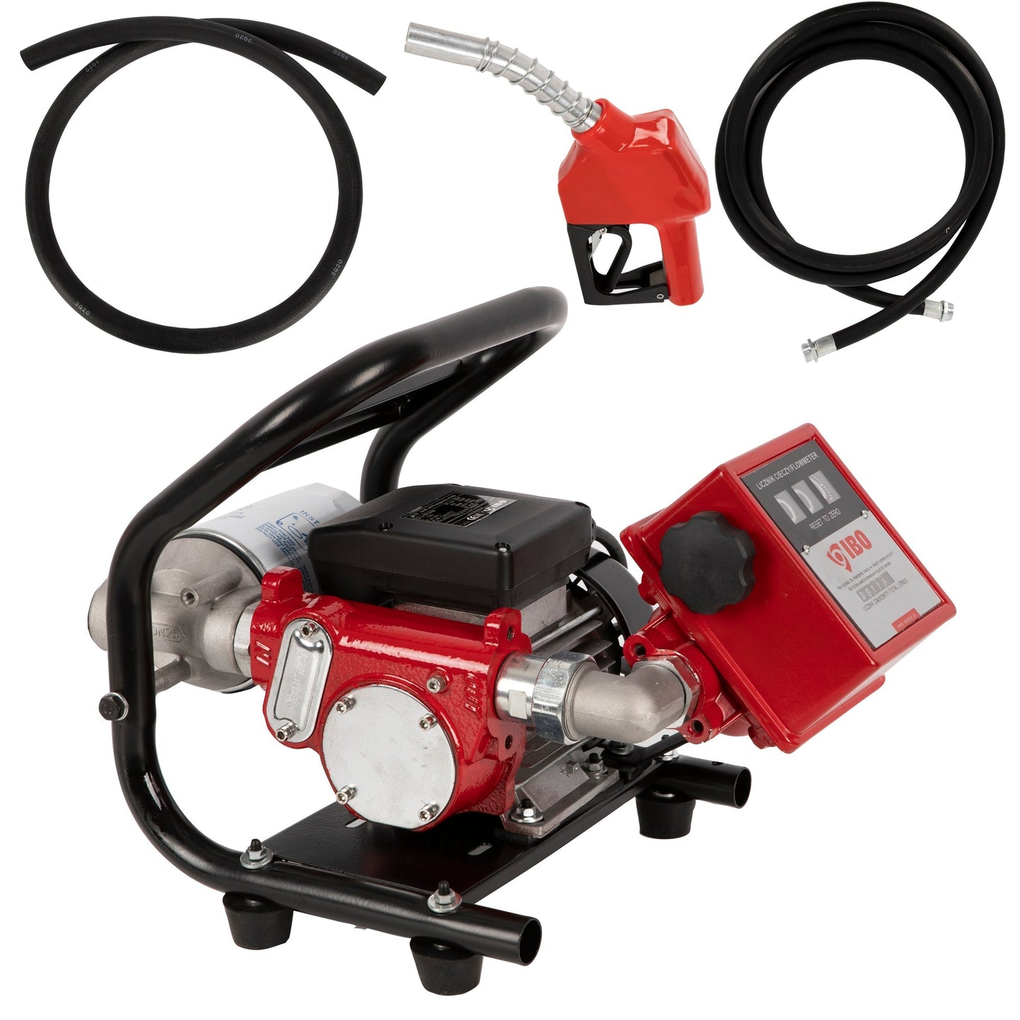 Pompa transfer motorina POMPINA-Poland AOP60 Kit, 370W, 60 l/min, pentru combustibili