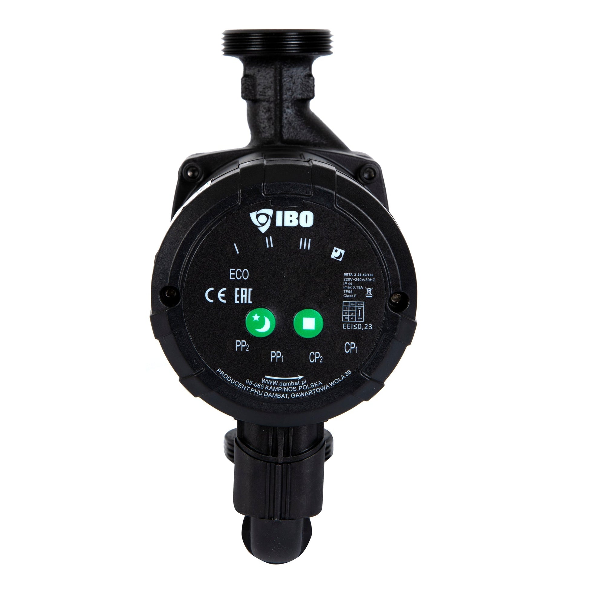 Pompa recirculare centrala IBO Dambat BETA 2 25-40/180, 48l/min, 22W