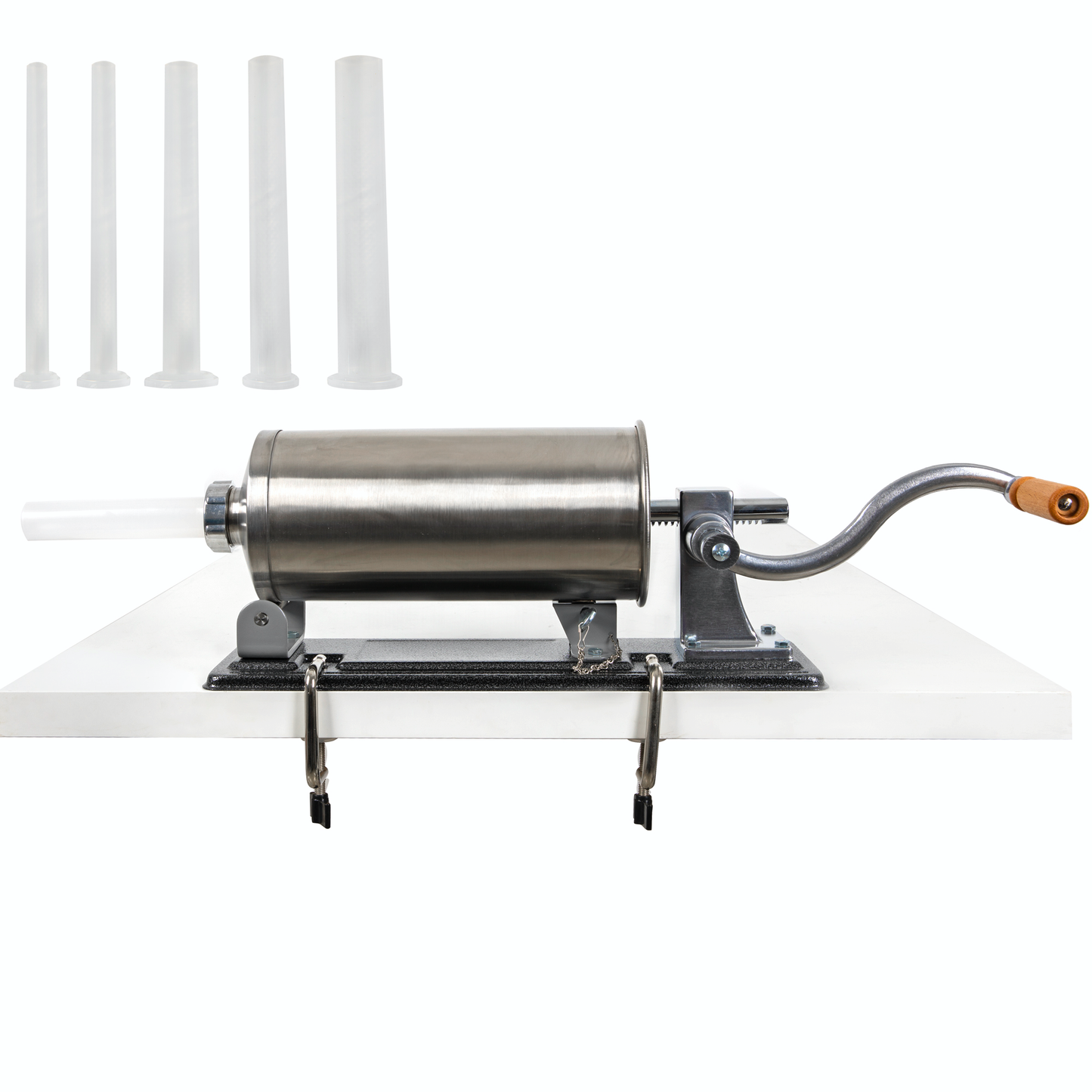 *PROMO* Tulumba Carnati, 5.5Kg, VOKNER, 5xPalnii Incluse, Orizontala, INOX