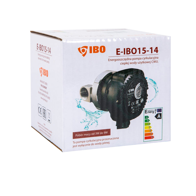 Pompa recirculare centrala IBO Dambat E15-14, 12l/min, 9W ( PRODUS RESIGILAT )