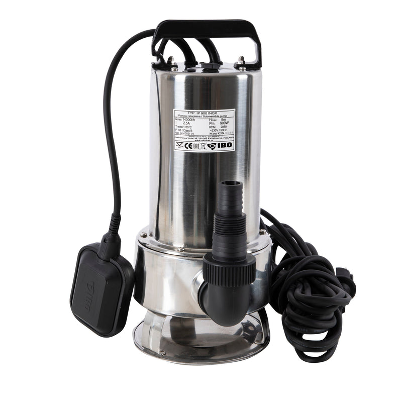 Pompa apa murdara POMPINA-Poland IP 900 INOX, 900W, 235 l/min, submersibila