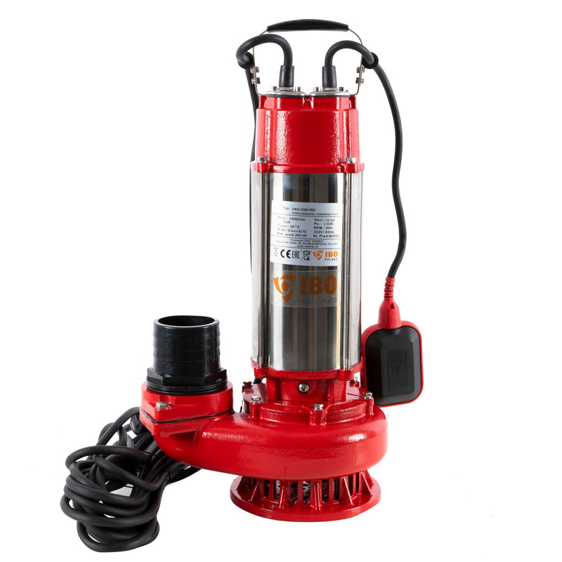 *PROMO* Pompa apa murdara POMPINA-Poland SWQ 1500 PRO, 1500W, 1400 l/min, submersibila