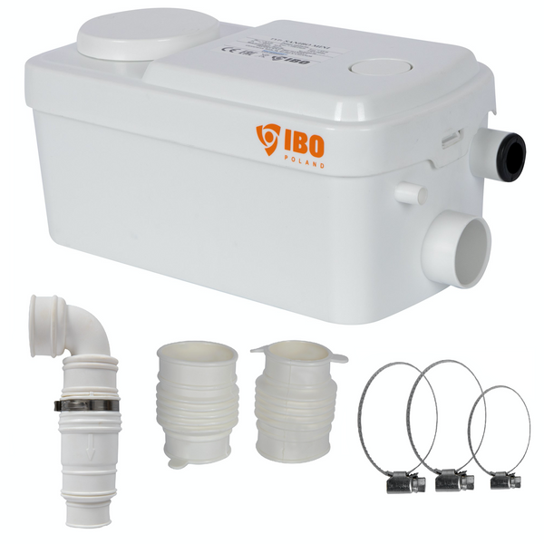 Pompa WC IBO Dambat Sanibo Mini, 300W, 100 l/min