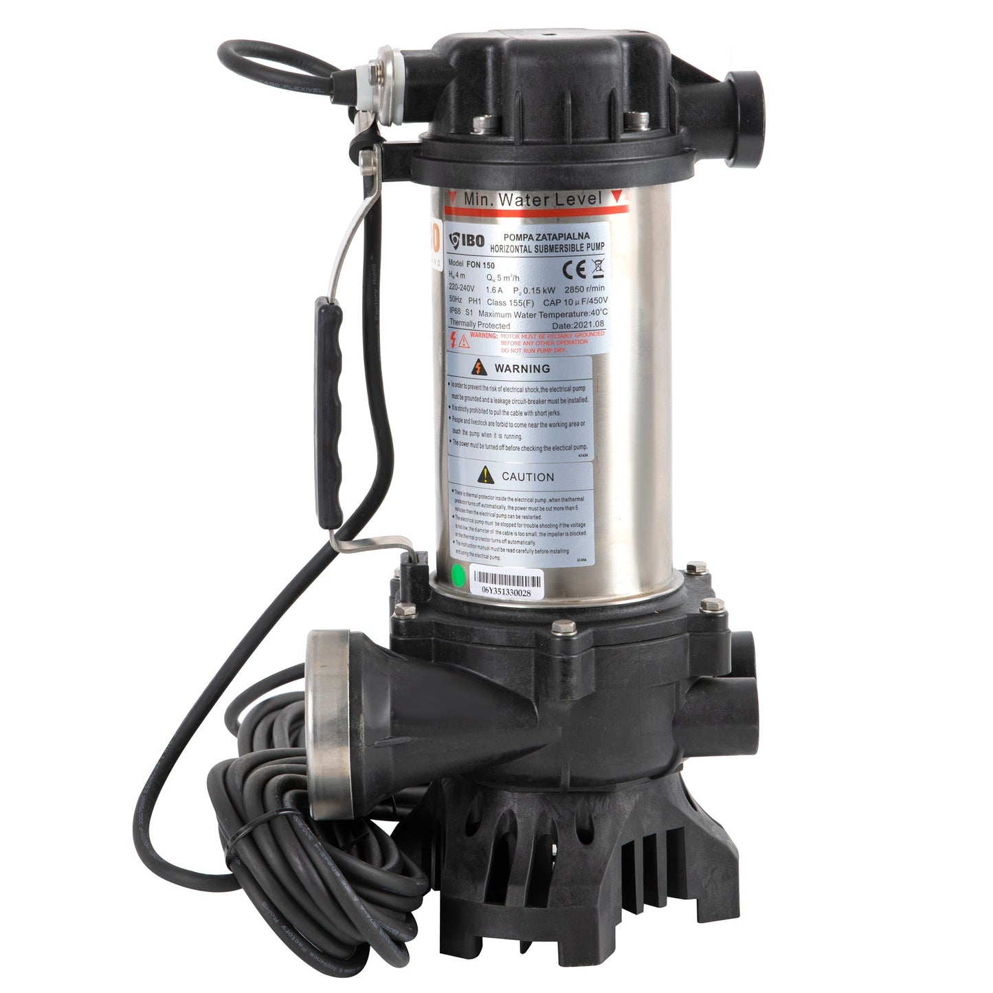 *PROMO* Pompa piscina IBO Dambat FON 150, 0.15kW, 13200l/ora, refulare 5m