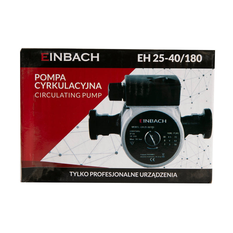 *HOT-SUMMER* Pompa recirculare centrala Einbach EH 25-40/180, 48l/min, putere 72W