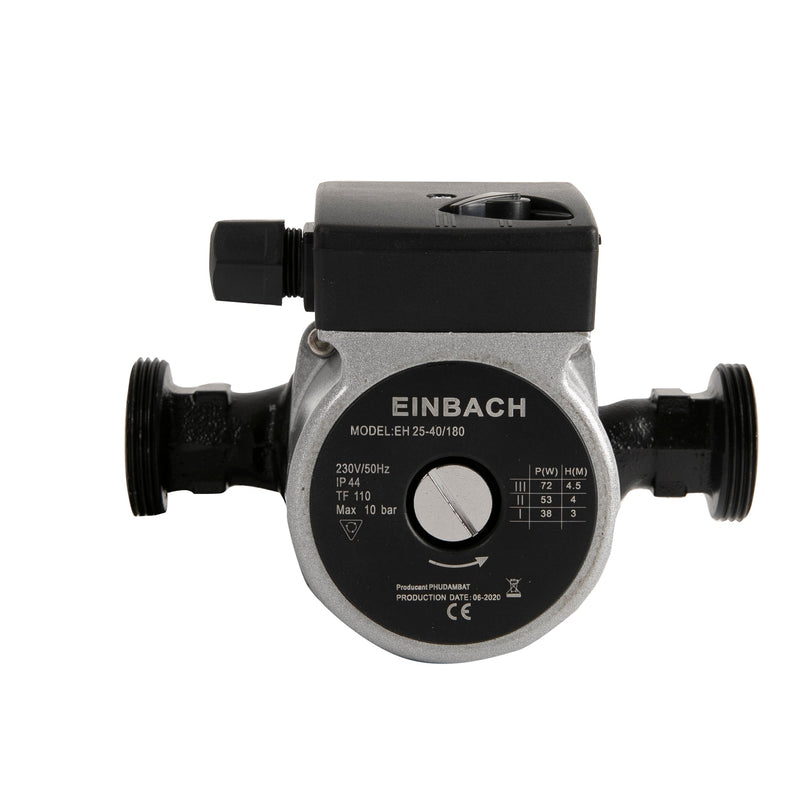 *PROMO* Pompa recirculare centrala Einbach EH 25-40/180, 48l/min, putere 72W