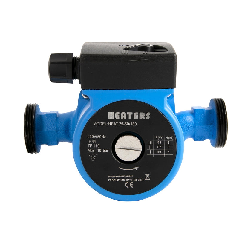 *BuZZ* Pompa recirculare centrala Vantec Heat 25-60/180, putere 93W