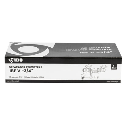 Separator de aer POMPINA-Poland IBF V, 3/4 toli, 10 bar