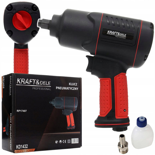 *OFERTELE-IEPURASULUI* Cheie pneumatica Kraft&Dele KD1432. 1200Nm, 7500RPM, 184 l/min