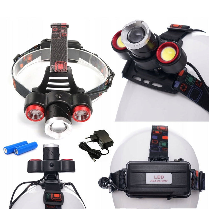 *OFERTELE-IEPURASULUI* Lanterna LED pentru cap Kraft&Dele KD1245, raza de actiune 500m