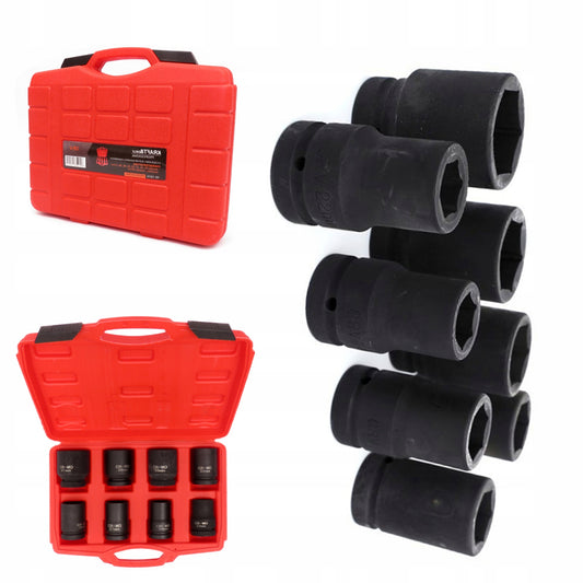 Set 8 prize cu impact Kraft&Dele KD10216, 1", 22-41mm, valiza transport inclusa