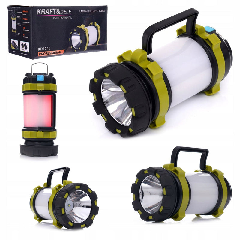 *OFERTELE-IEPURASULUI* Lanterna Kraft&Dele KD1240, 3000mAh, reincarcare prin USB