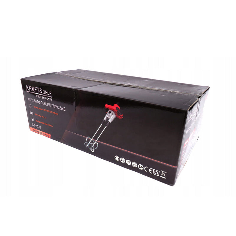 *OFERTELE-IEPURASULUI* Amestecator mortar Kraft&Dele KD3034, 2800W, 680RPM, 2 Palete Incluse
