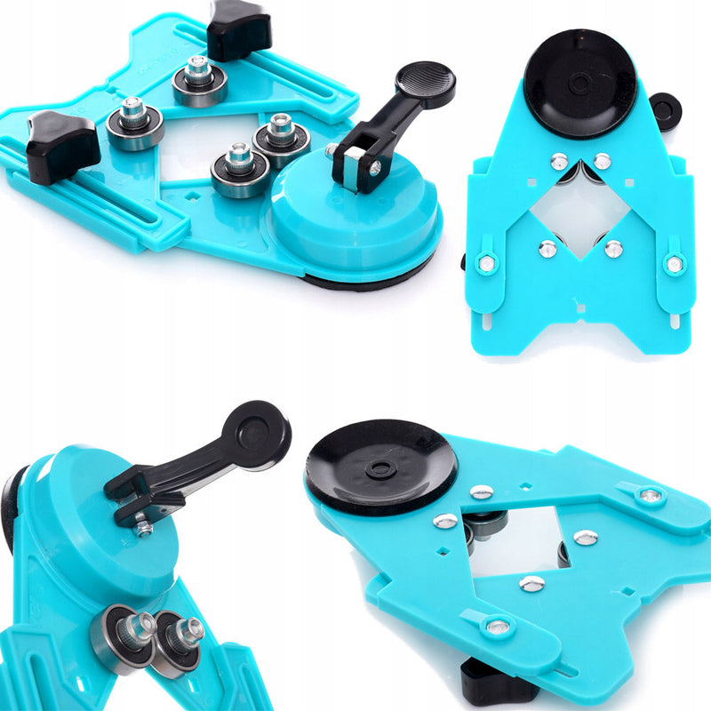 *OFERTELE-IEPURASULUI* Ghidaj de foraj cu ventuza pentru gaurire Kraft&Dele KD10386, 4 rulmenti