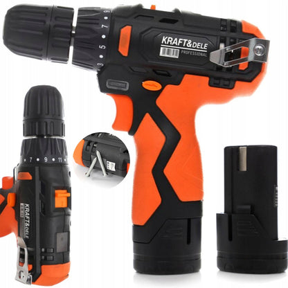 *OFERTE-DE-VARA* Surubelnita electrica Kraft&Dele KD1696, 12V, 1300Rpm