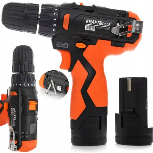 *OFERTE-DE-VARA* Surubelnita electrica Kraft&Dele KD1696, 12V, 1300Rpm