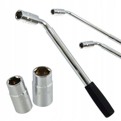 *OFERTE-DE-VARA* Cheie telescopica pentru roti 10529, doua prize incluse