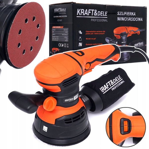 *OFERTELE-IEPURASULUI* Slefuitor excentric Kraft&Dele KD1661, 1200W, 125 mm, turatie reglabila
