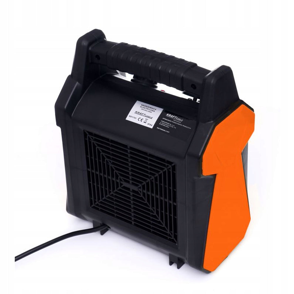 *OFERTE-DE-VARA* Aeroterma electrica Kraft&Dele KD11741, 3.5kW, trei trepte de putere 30/1500/3500 W, 220V