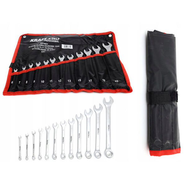 *OFERTELE-IEPURASULUI* Set de chei combinate, 12 piese, Kraft&Dele KD10931, 6-22MM