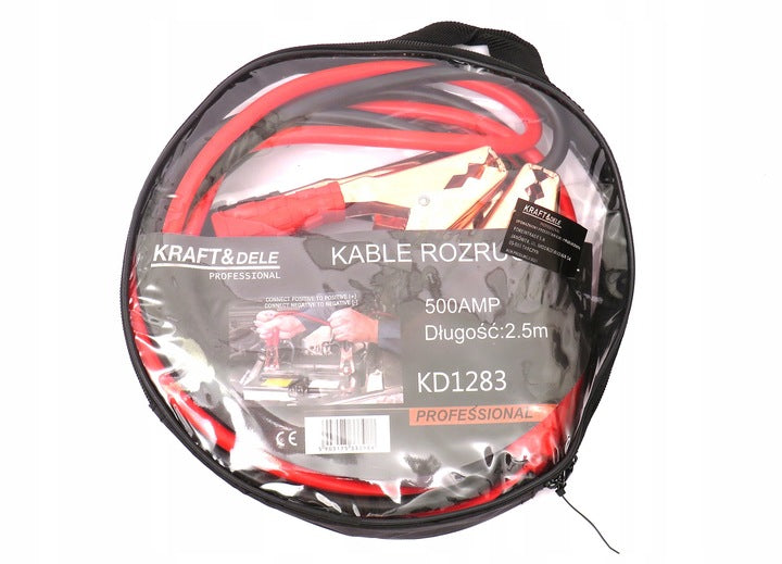 *OFERTELE-IEPURASULUI* Cabluri curent auto Kraft&Dele KD1283, 500A, 2.5m