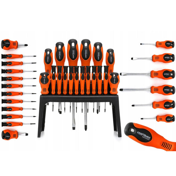 *OFERTELE-IEPURASULUI* Set surubelnite si biti Kraft&Dele KD10914, 18buc