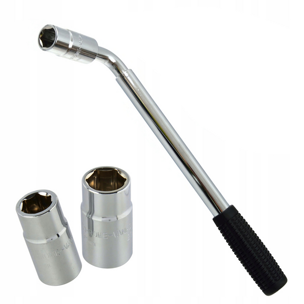 *OFERTELE-IEPURASULUI* Cheie telescopica pentru roti 10529, doua prize incluse