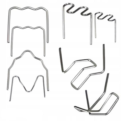 Set de capse-agrafe pentru sudura in plastic VOKNER KD10765, 800 buc