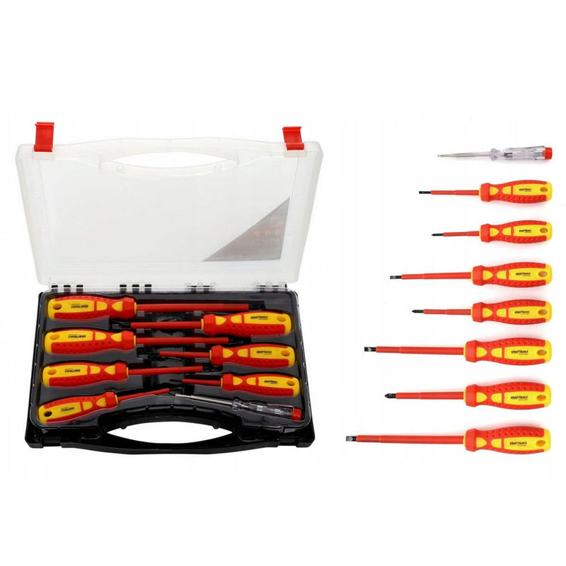 *OFERTELE-IEPURASULUI* Set surubelnite cu valiza Kraft&Dele KD10906, 8 buc