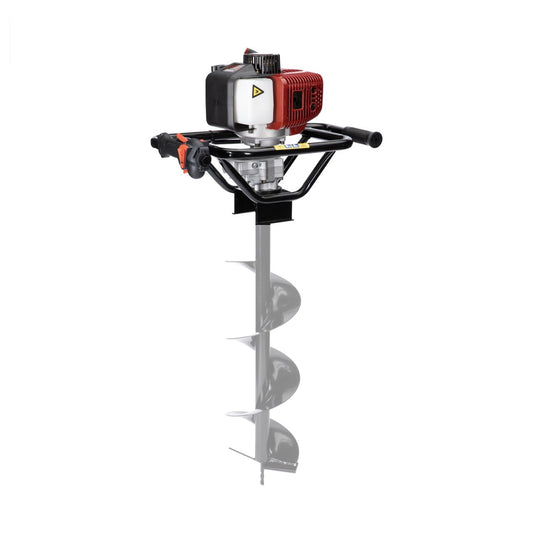 Motoburghiu pamant, 51.7cc, pentru gauri 100-300MM,  NU include burghiu ( PRODUS RESIGILAT )