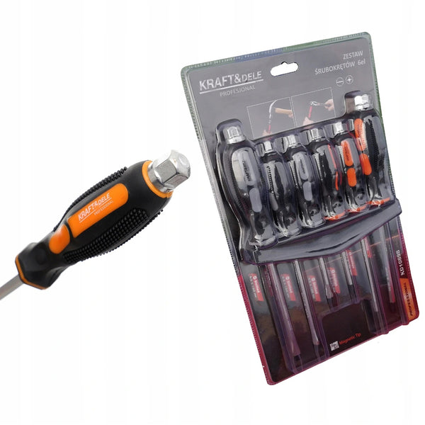 Set surubelnite lacatuserie Kraft&Dele KD10898, 6 buc