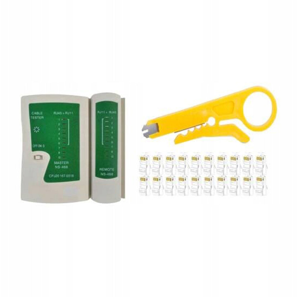 *OFERTE-DE-VARA* Tester pentru cabluri de retea LAN cu indicatoare LED, 10882