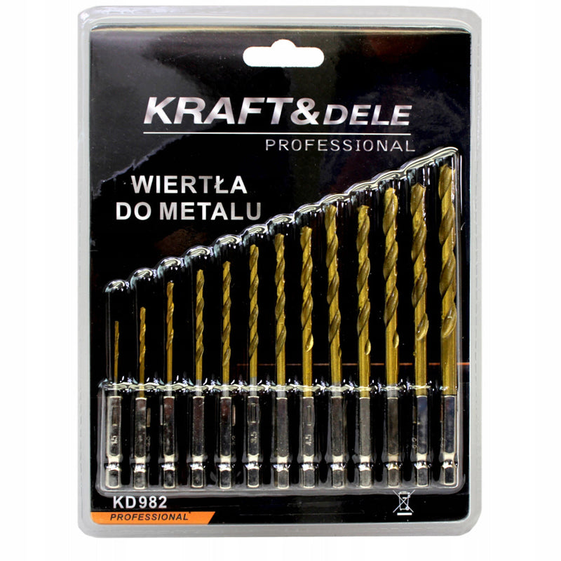 *OFERTELE-IEPURASULUI* Set burghie din titan Kraft&Dele KD982, 13buc