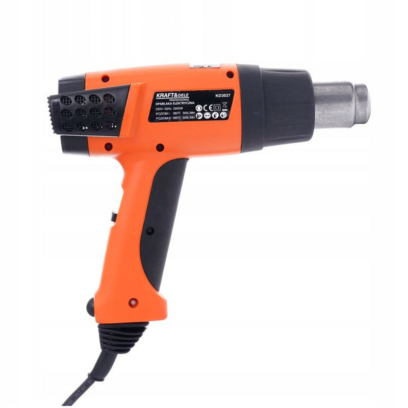 *OFERTELE-IEPURASULUI* Suflanta aer cald Kraft&Dele KD3027, 2000W, 2 trepte, 580ᵒC