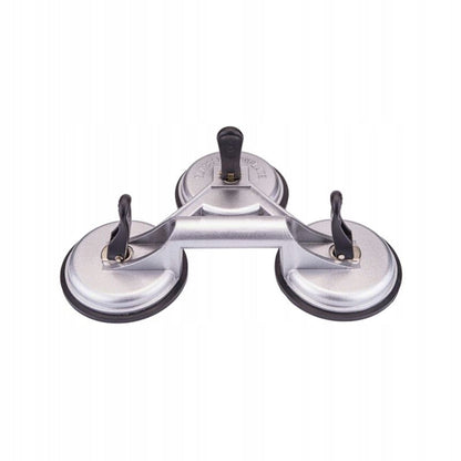 Ventuza din aluminiu VOKNER 10194, 3 prinderi, diametru 118mm