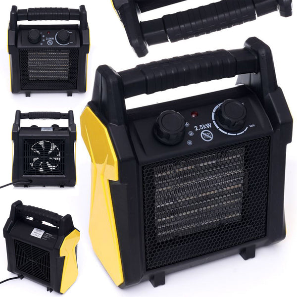 *OFERTELE-IEPURASULUI* Aeroterma electrica Kraft&Dele KD11740, 2.5kW, trei trepte de putere 25/1000/2500 W, 220V