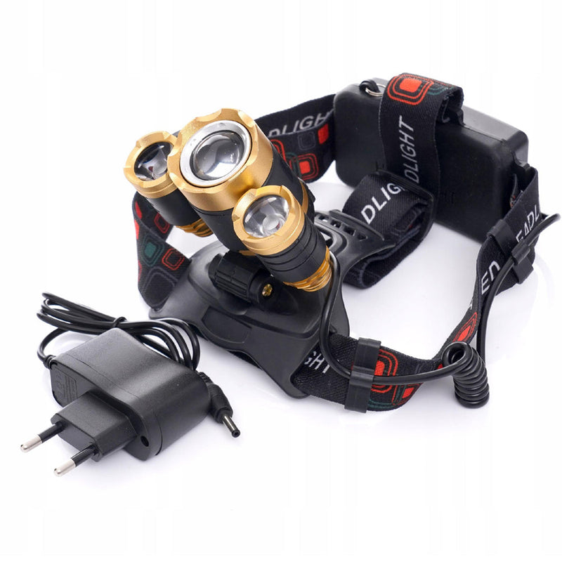 *OFERTELE-IEPURASULUI* Lanterna LED pentru cap Kraft&Dele KD1246, raza de actiune 500m