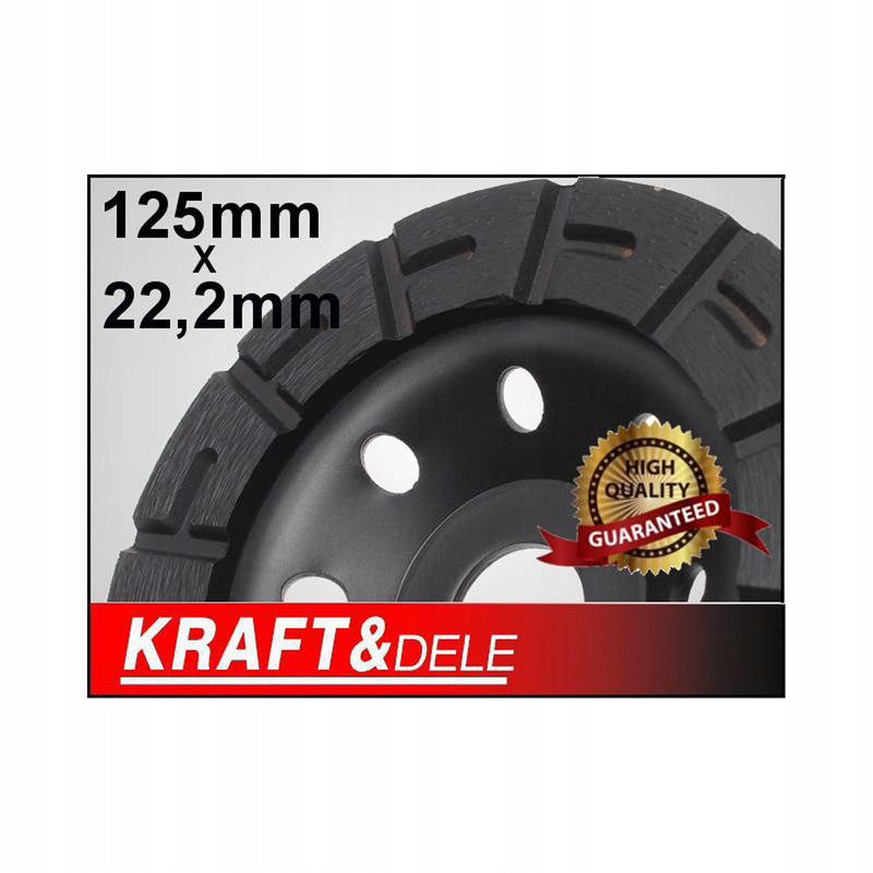 Disc de rectificat beton Kraft&Dele KD1958, 125mm