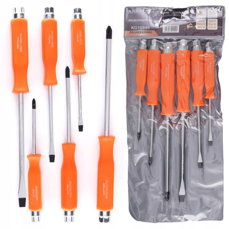 *OFERTELE-IEPURASULUI* Set surubelnite de impact Kraft&Dele KD10949, 6 elemente