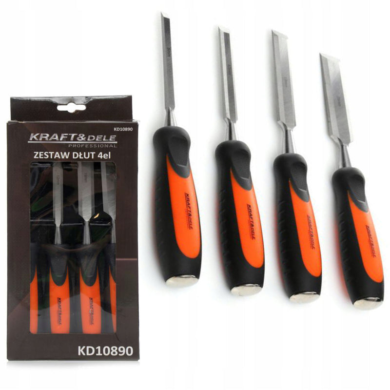 *OFERTELE-IEPURASULUI* Set dalti pentru prelucrarea lemnului 10890, 4 buc
