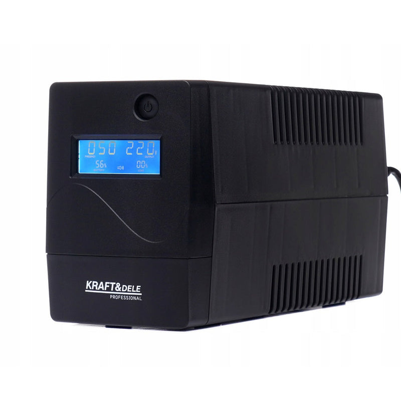 *BLACK FRIDAY* UPS cu Stabilizator de Tensiune Kraft&Dele KD1928, 600W, 1000vA, profesional