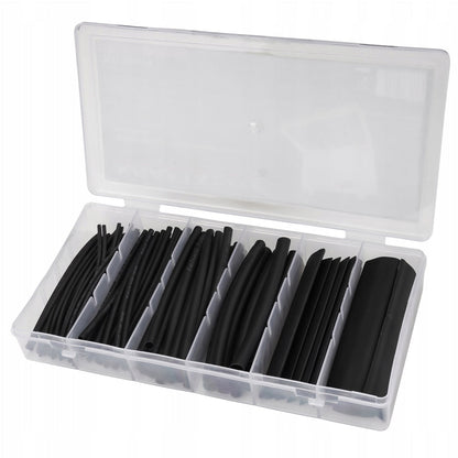 *OFERTE-DE-VARA* Set 100buc mansoane de izolatie termocontractabile 10919, negre