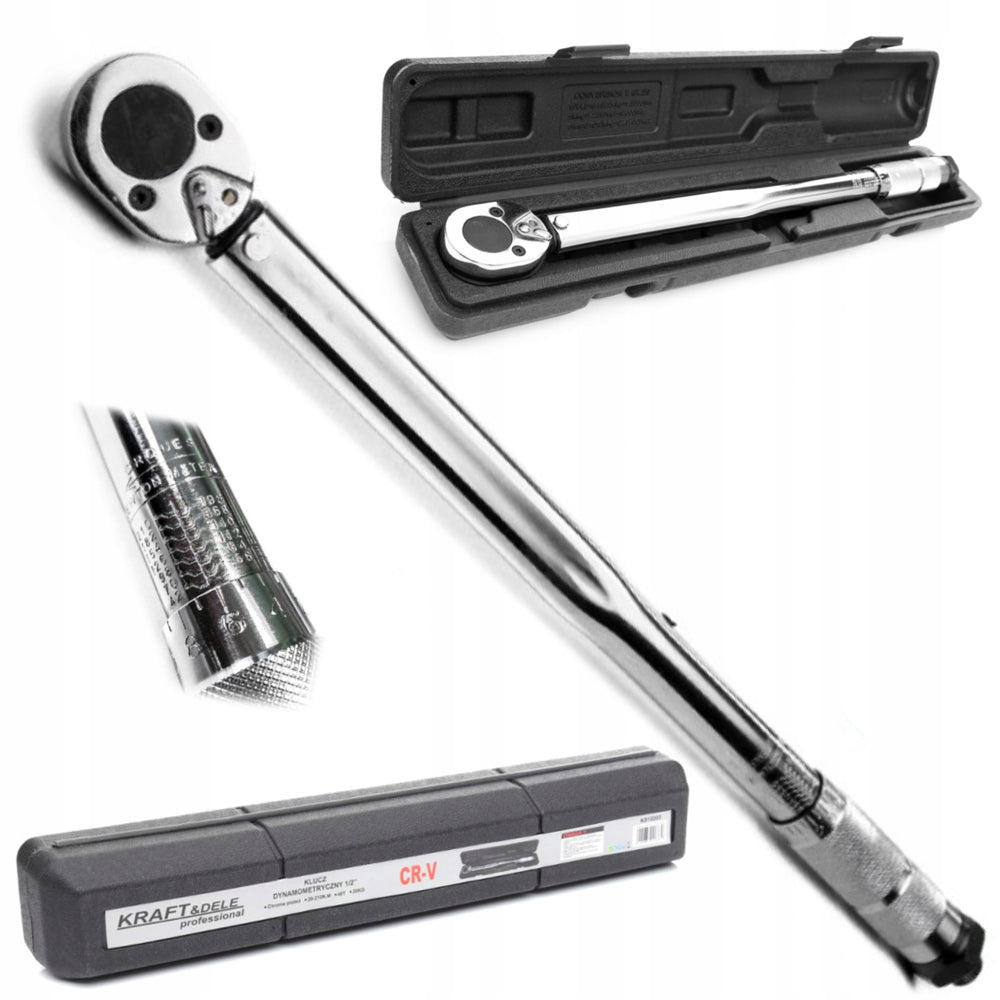 Cheie dinamometrica cu sistem de prindere 1/4 inch 10204, 5-25Nm